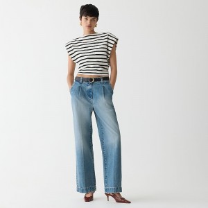 Ruth Wash J.Crew Wide-leg essential jean | J.Crew Factory | LFQHK7914