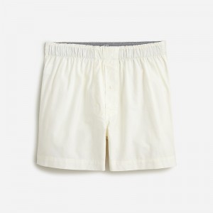 Sea Salt J.Crew Boxer shorts in Broken-in organic cotton oxford | J.Crew Factory | WKVHX4613