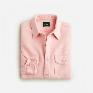 Silver Pink J.Crew Heavyweight chamois workshirt | J.Crew Factory | PCRYU1637