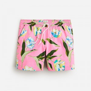 Skagit Valley Tulip Pin J.Crew 6" stretch swim trunk with ECONYL® nylon | J.Crew Factory | DCQAO3874