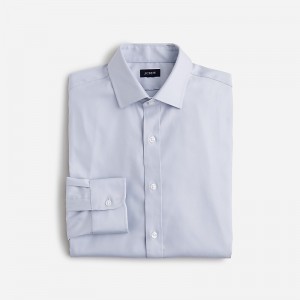 Slate Twill J.Crew Bowery performance stretch dress shirt with spread collar | J.Crew Factory | DSTNY9503