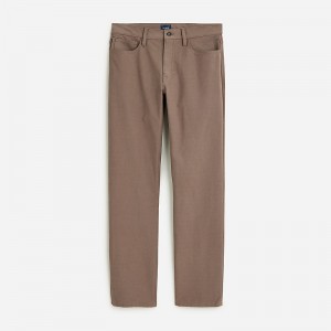 Smoky Wood J.Crew 770™ straight-fit five-pocket midweight tech pant | J.Crew Factory | NFCZV8204