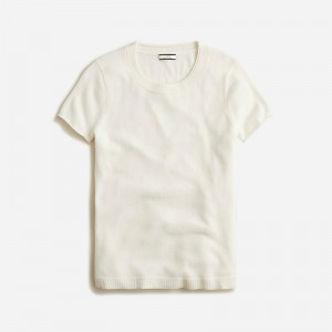 Snow J.Crew Cashmere relaxed T-shirt | J.Crew Factory | JANUR5431