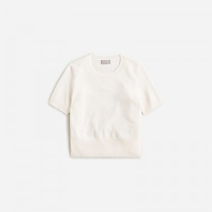 Snow J.Crew Cashmere shrunken T-shirt | J.Crew Factory | WOTDS7643