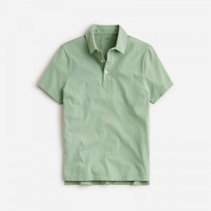 Spring Whisper J.Crew Sueded cotton polo shirt | J.Crew Factory | CHRPU4259