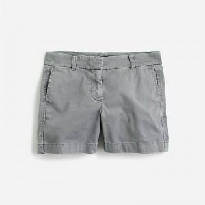 Storm Grey J.Crew 5" stretch chino short | J.Crew Factory | EKRID8951