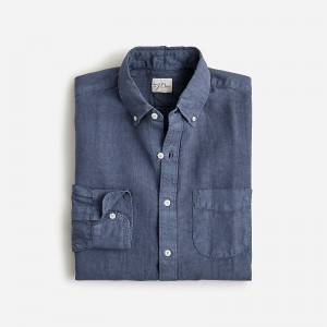 Sunfaded Indigo J.Crew Baird McNutt Irish linen shirt | J.Crew Factory | NOTHB8192