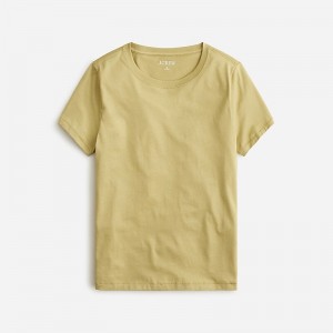 Timbered Khaki J.Crew Pima cotton slim-fit T-shirt | J.Crew Factory | JMOAW4382