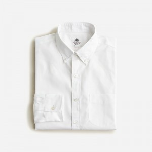 Tm True White Poplin J.Crew Thomas Mason® for J.Crew washed poplin shirt | J.Crew Factory | IRDKN6587