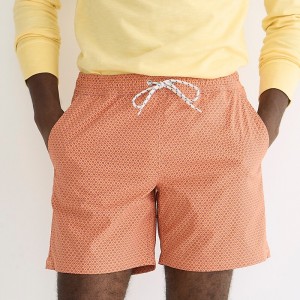 Twist Peach Blue J.Crew 6'' stretch swim trunk with ECONYL® nylon | J.Crew Factory | JCDHK1738