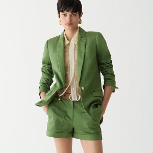 Utility Green J.Crew Alfie blazer in chino | J.Crew Factory | HUAFP5078