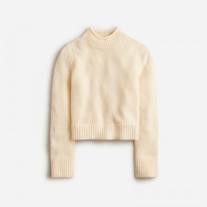 Warm Sesame J.Crew Cashmere Rollneck™ sweater | J.Crew Factory | ZLYFO1379