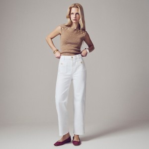 White Denim J.Crew Sailor slim wide-leg jean | J.Crew Factory | YVUAX2059