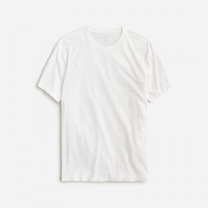 White J.Crew Broken-in short-sleeve T-shirt | J.Crew Factory | IRFDW4798