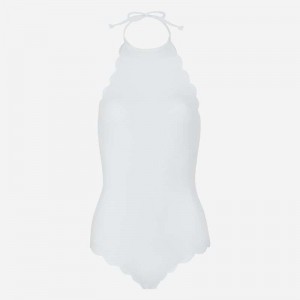 White J.Crew MARYSIA Mott one-piece swimsuit | J.Crew Factory | UDVNE4675