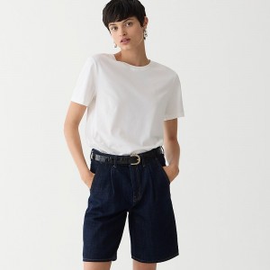 White J.Crew Pima cotton relaxed T-shirt | J.Crew Factory | GNTRU1708