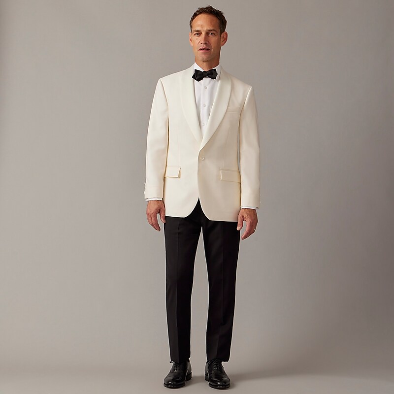 Antique Linen J.Crew Crosby Classic-fit dinner jacket in Italian wool | J.Crew Factory | MXRDO4258