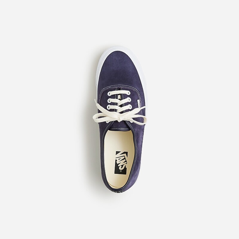 Baritone Blue J.Crew Vans® Premium Authentic sneakers in suede | J.Crew Factory | PNLFH1039