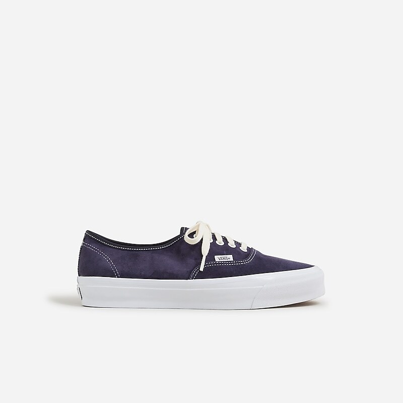 Baritone Blue J.Crew Vans® Premium Authentic sneakers in suede | J.Crew Factory | PNLFH1039