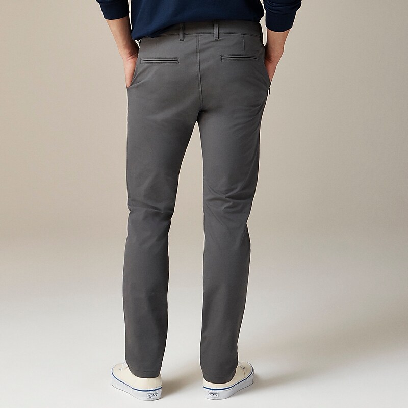 Bedford Coal J.Crew 484 Slim-fit tech pant | J.Crew Factory | VOLGZ2754