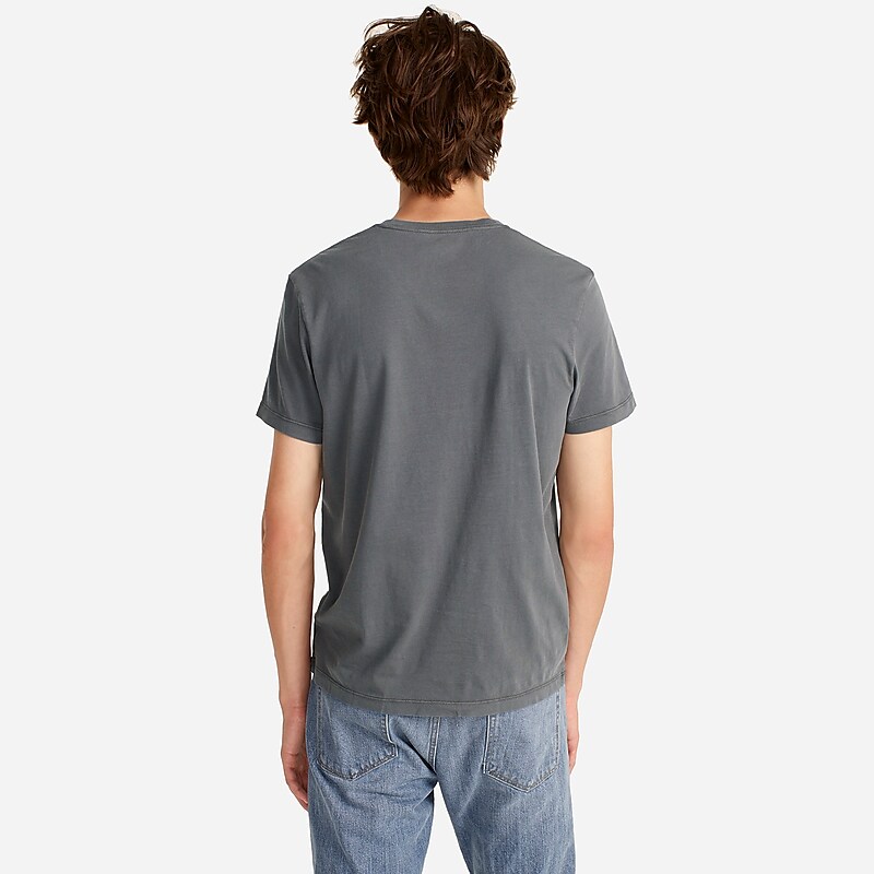 Bedford Coal J.Crew Broken-in short-sleeve V-neck T-shirt | J.Crew Factory | BXIDV5970