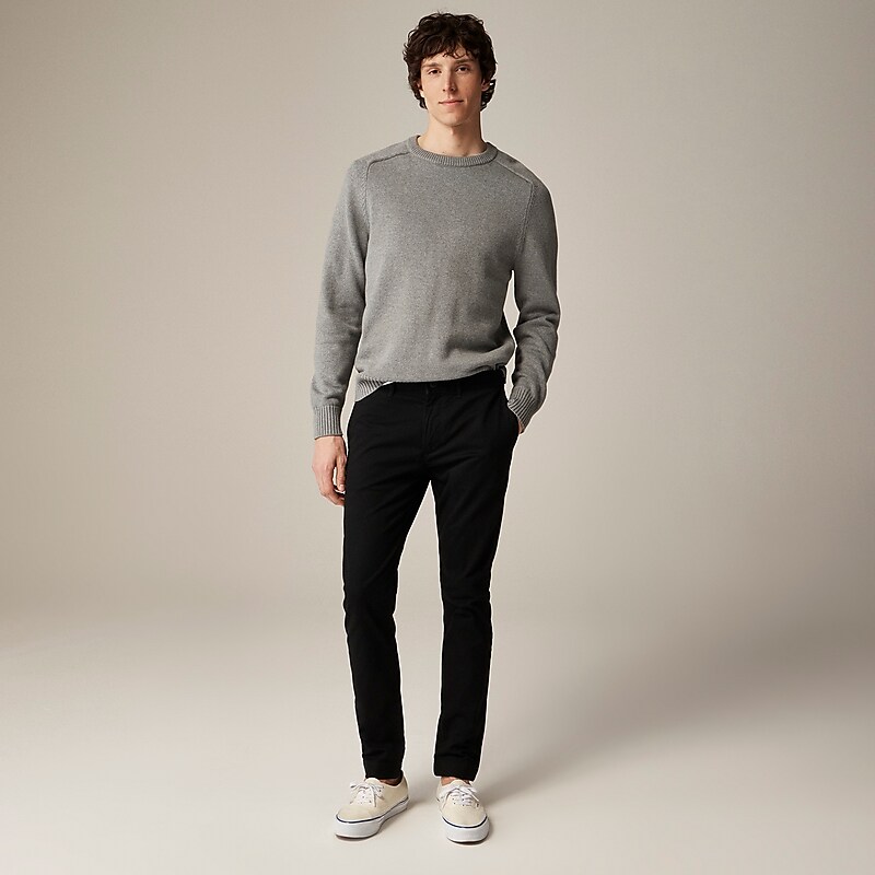 Black J.Crew 250 skinny-fit pant in stretch chino | J.Crew Factory | KNAIM5873