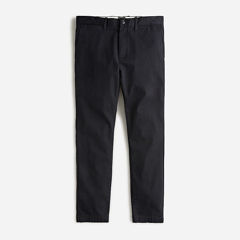 Black J.Crew 250 skinny-fit pant in stretch chino | J.Crew Factory | KNAIM5873