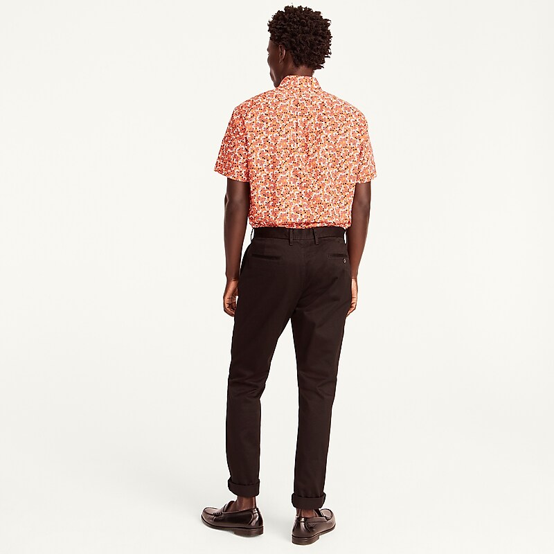 Black J.Crew 770™ Straight-fit stretch chino pant | J.Crew Factory | XUECF1395