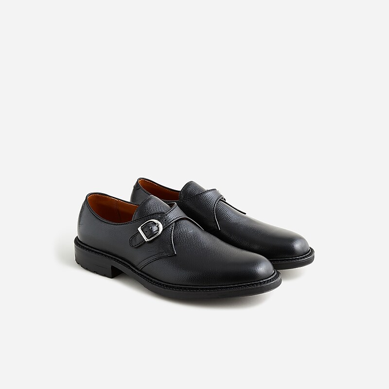 Black J.Crew Alden® for J.Crew monk-strap dress shoes | J.Crew Factory | EBDOK6429