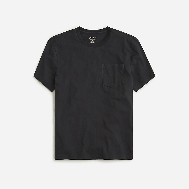 Black J.Crew Broken-in pocket T-shirt | J.Crew Factory | PKJXG7038