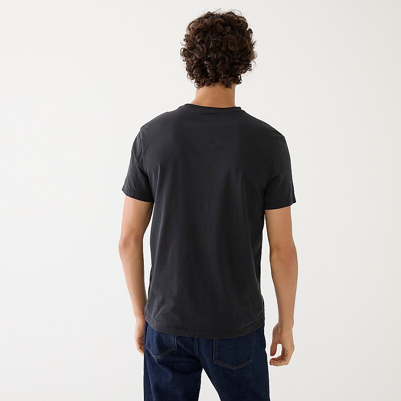 Black J.Crew Broken-in short-sleeve T-shirt | J.Crew Factory | TFYCA7235