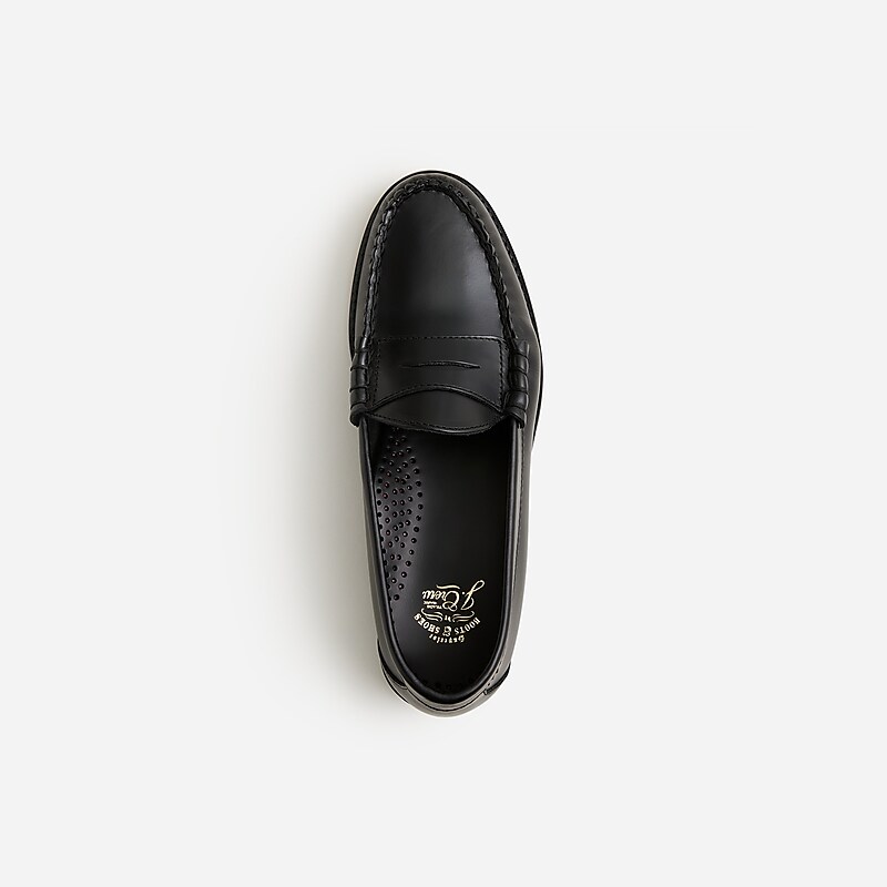 Black J.Crew Camden loafers with leather soles | J.Crew Factory | NQFZB8916