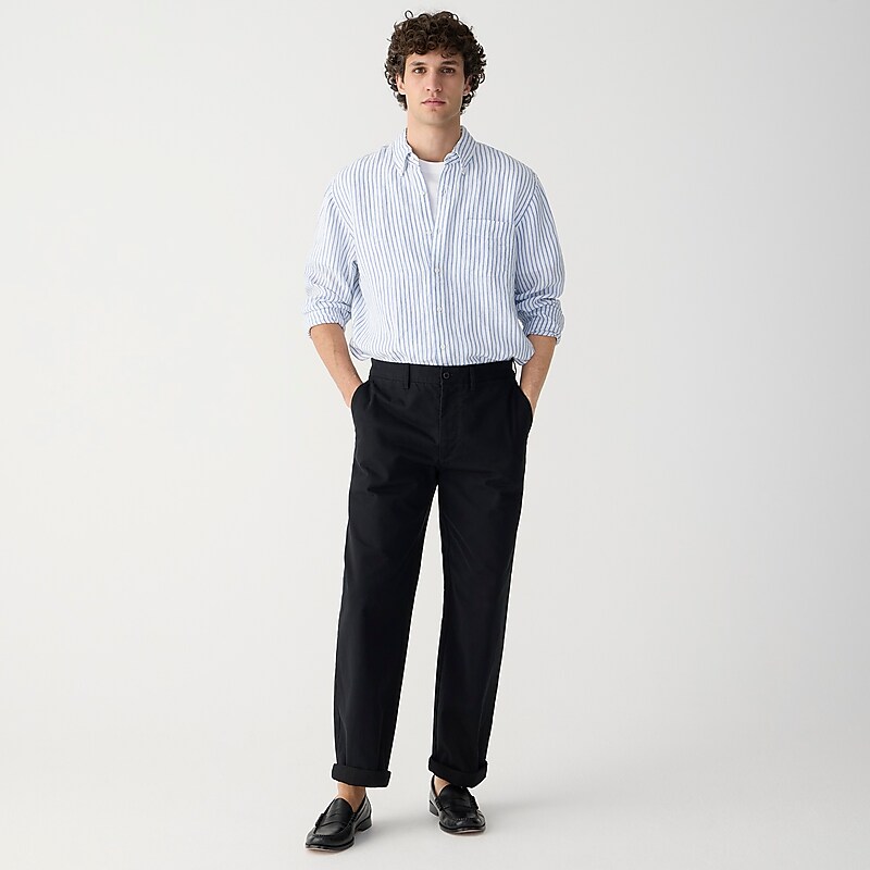 Black J.Crew Classic chino pant | J.Crew Factory | YJOXT9546