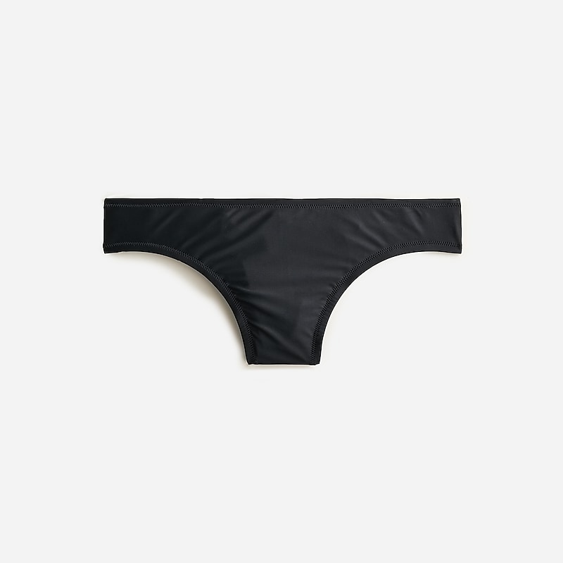 Black J.Crew Classic full-coverage bikini bottom | J.Crew Factory | BNDQK7314