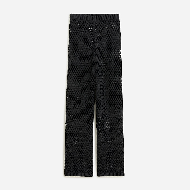 Black J.Crew Crochet beach pant | J.Crew Factory | RYXUP2941