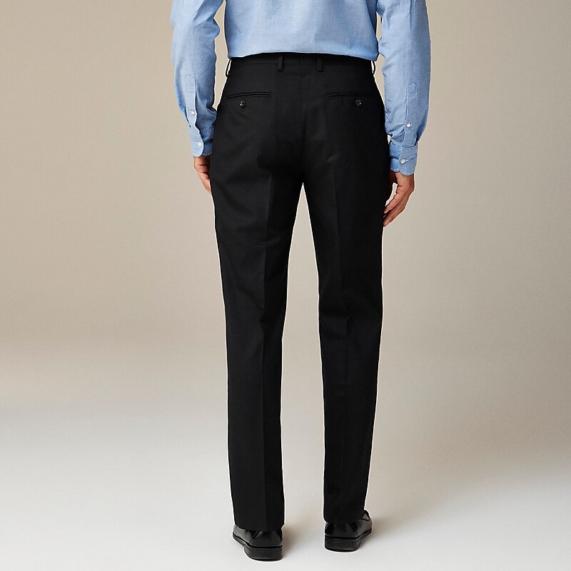 Black J.Crew Crosby Classic-fit suit pant in Italian wool | J.Crew Factory | HCEBJ8670