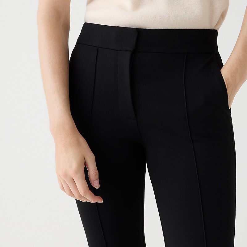 Black J.Crew Demi-boot pant in Italian ponte | J.Crew Factory | PTZHY4639