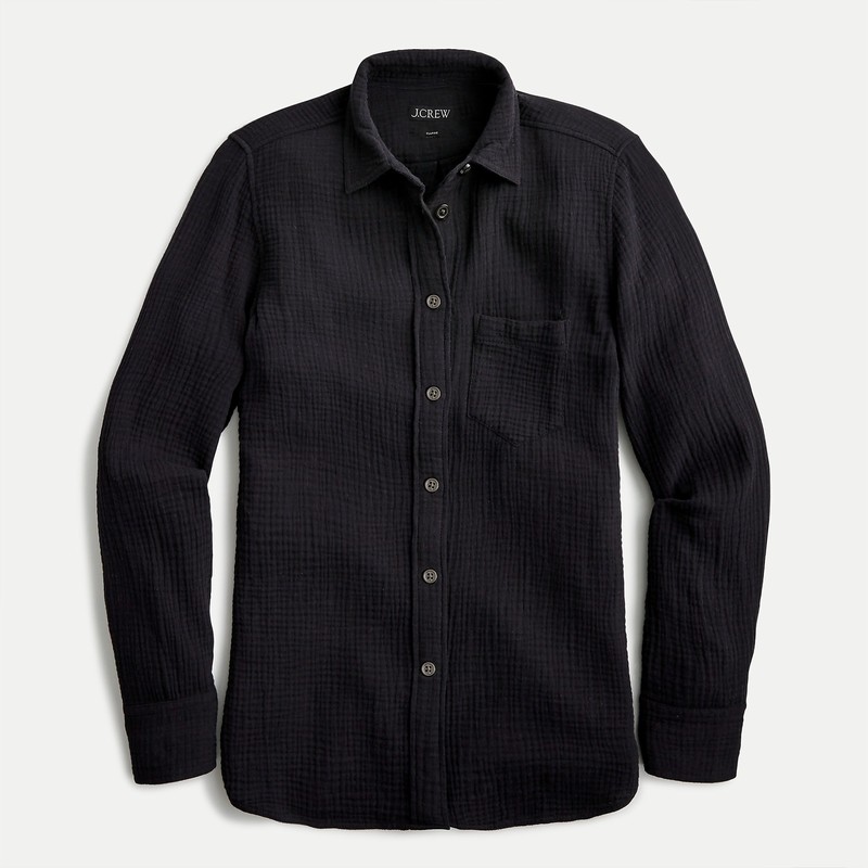 Black J.Crew Garçon classic double-gauze shirt | J.Crew Factory | KIVAR7203