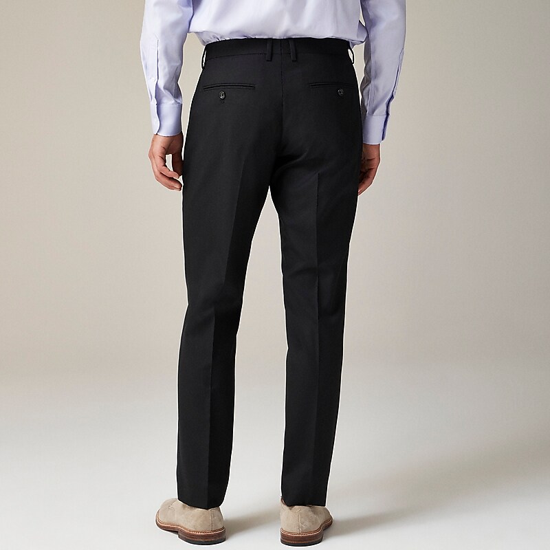 Black J.Crew Ludlow Slim-fit suit pant in Italian wool | J.Crew Factory | ATBME2871