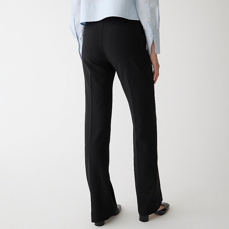 Black J.Crew Natalia pant in four-season stretch | J.Crew Factory | DGYTJ6398