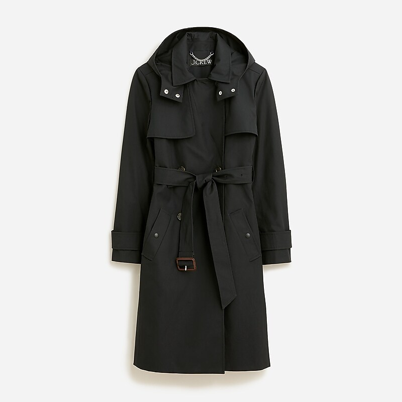 Black J.Crew New Icon trench | J.Crew Factory | GPLRB8064