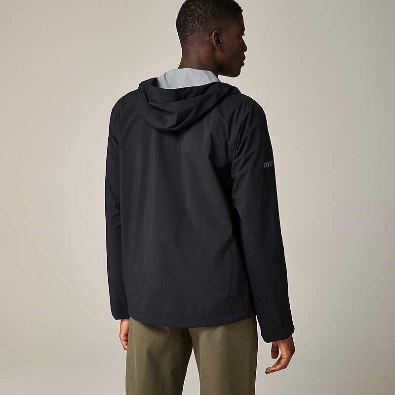 Black J.Crew Outdoor Research® Stratoburst stretch rain jacket | J.Crew Factory | DHKAQ9482