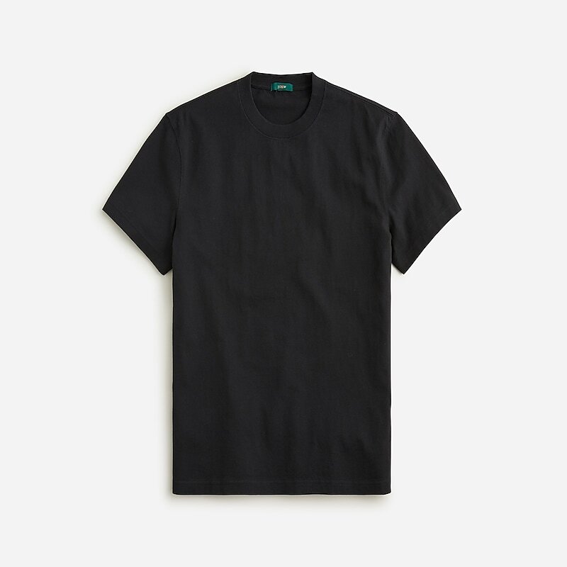 Black J.Crew Relaxed premium-weight cotton no-pocket T-shirt | J.Crew Factory | TQVPF2735