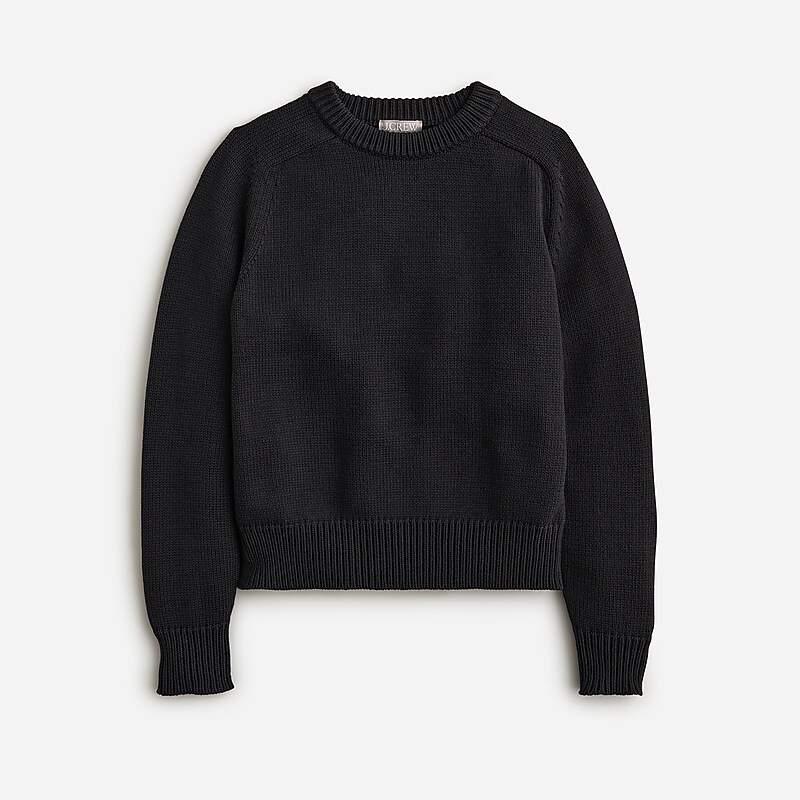 Black J.Crew Relaxed pullover sweater | J.Crew Factory | JVCGK1608