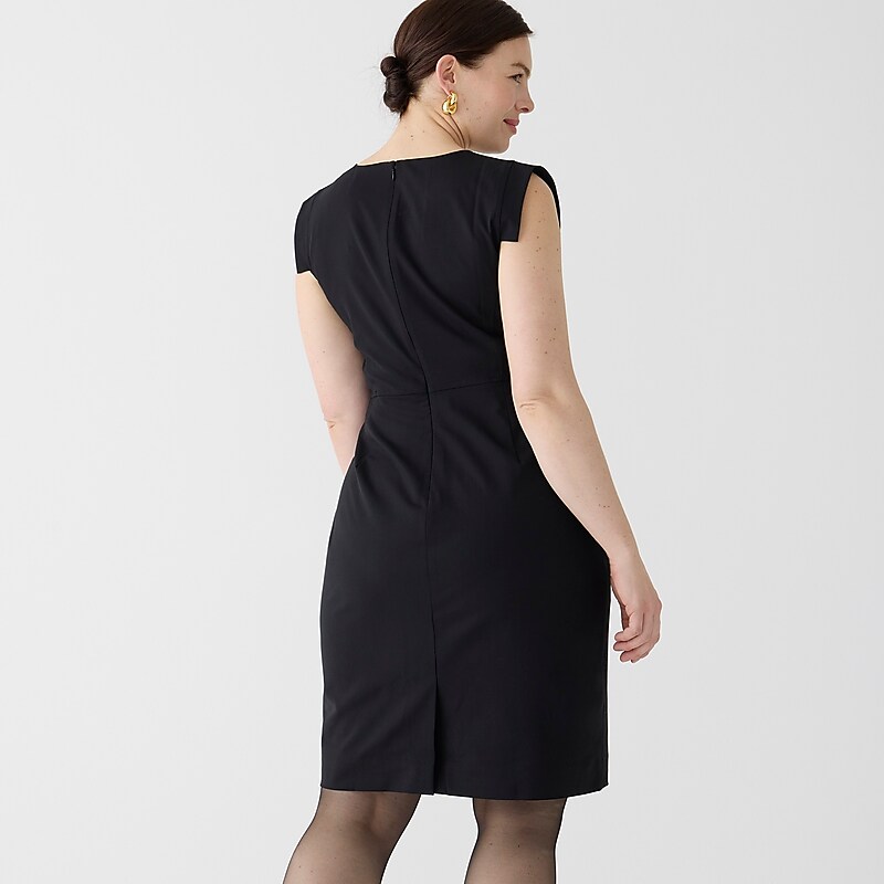 Black J.Crew Resume dress | J.Crew Factory | RFVKJ2106