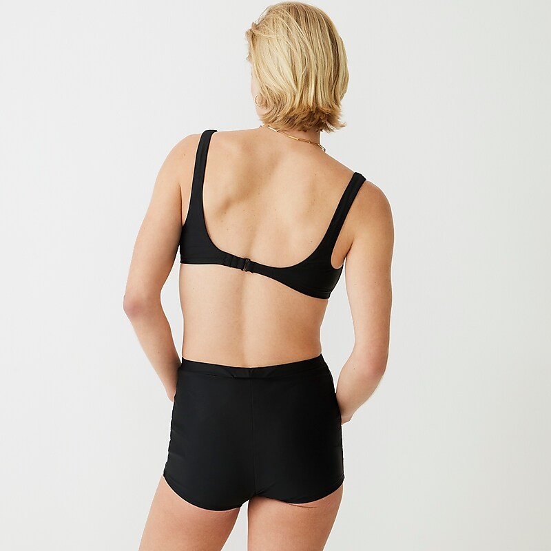 Black J.Crew Squareneck bikini top | J.Crew Factory | LSDZF7283