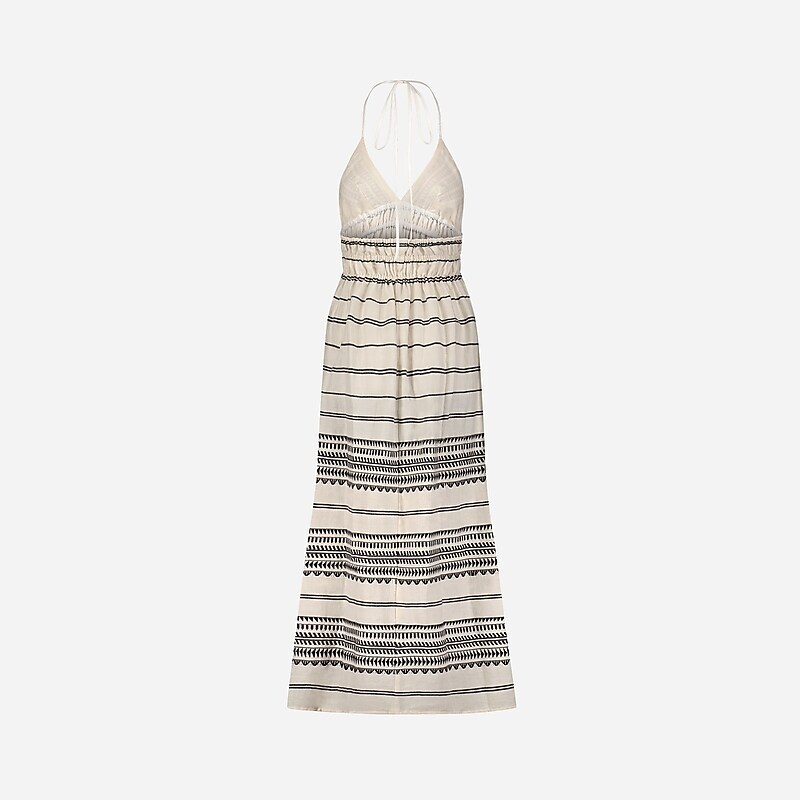 Black J.Crew lemlem Gete triangle dress | J.Crew Factory | MELNY1567