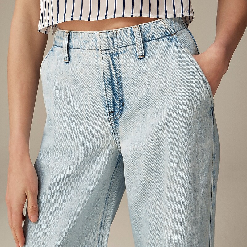 Bleached Denim Wash J.Crew Point Sur puddle jean | J.Crew Factory | ORFQU4026