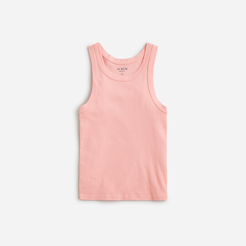 Brilliant Peony J.Crew Perfect-fit high-neck tank | J.Crew Factory | VYPLB3965