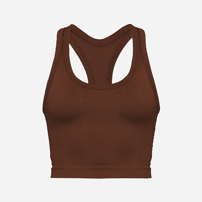 Brown J.Crew Alala® barre racerback tank top | J.Crew Factory | MLPUG2369